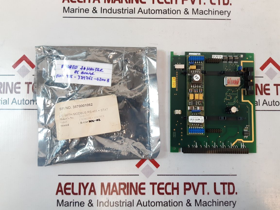 E+H Flowtec 319762-0200 B Pcb Card