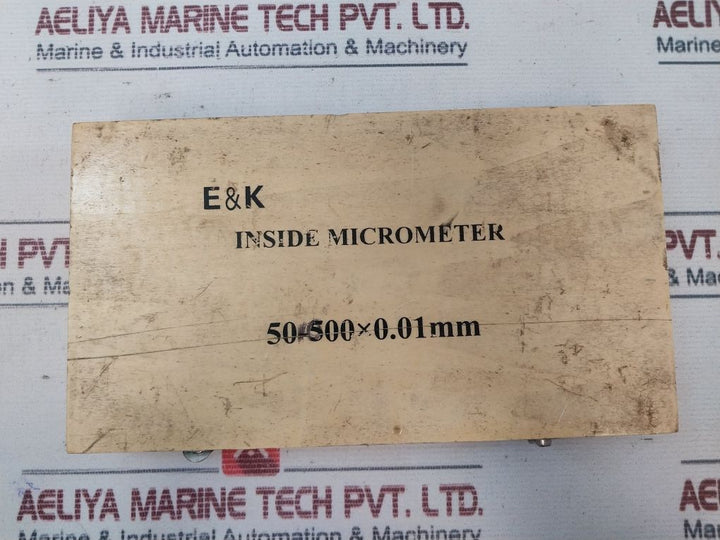 E&K 50-1000×0.01Mm Inside Micrometer Set
