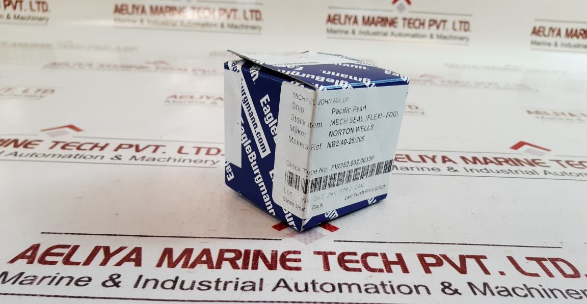 Eagleburgmann Nb240-25-250 Mechanical Seal