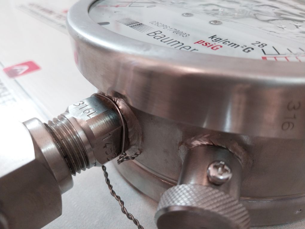 Eagleburgmann Ss 316L Pressure Gauge