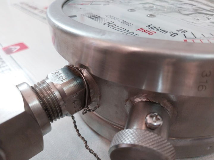 Eagleburgmann Ss 316L Pressure Gauge