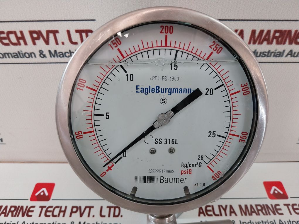Eagleburgmann Ss 316L Pressure Gauge