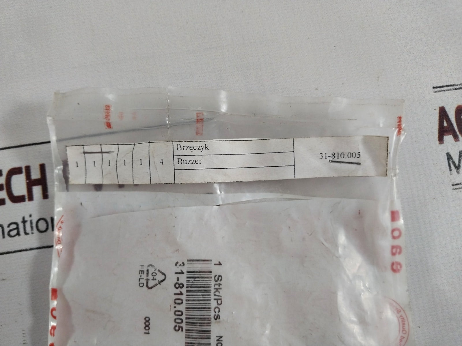Eao 31-810.005 Buzzer