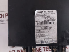 Easun Reyrolle B33X2 Relay