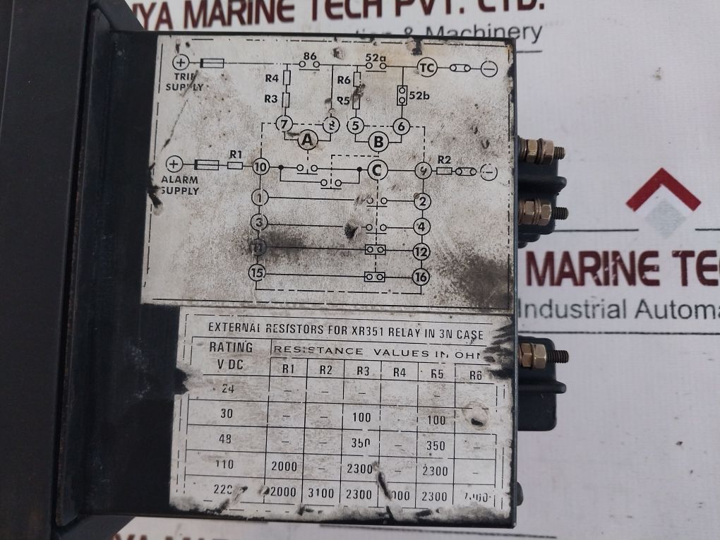 Easun Reyrolle Xr351 Trip Circuit Supervision Relay