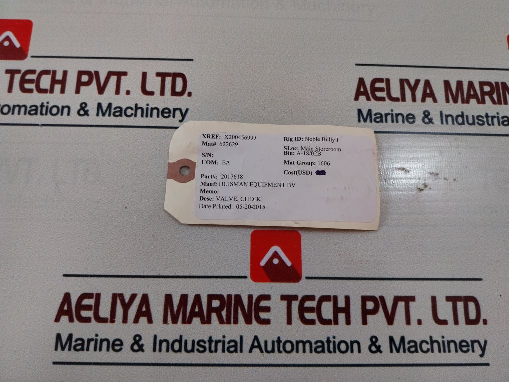 Eaton 1.0 Check Valve 2017618