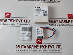 Lot Of 3X Eaton 400010Fire-0024X Mcom Single Channel Output Module