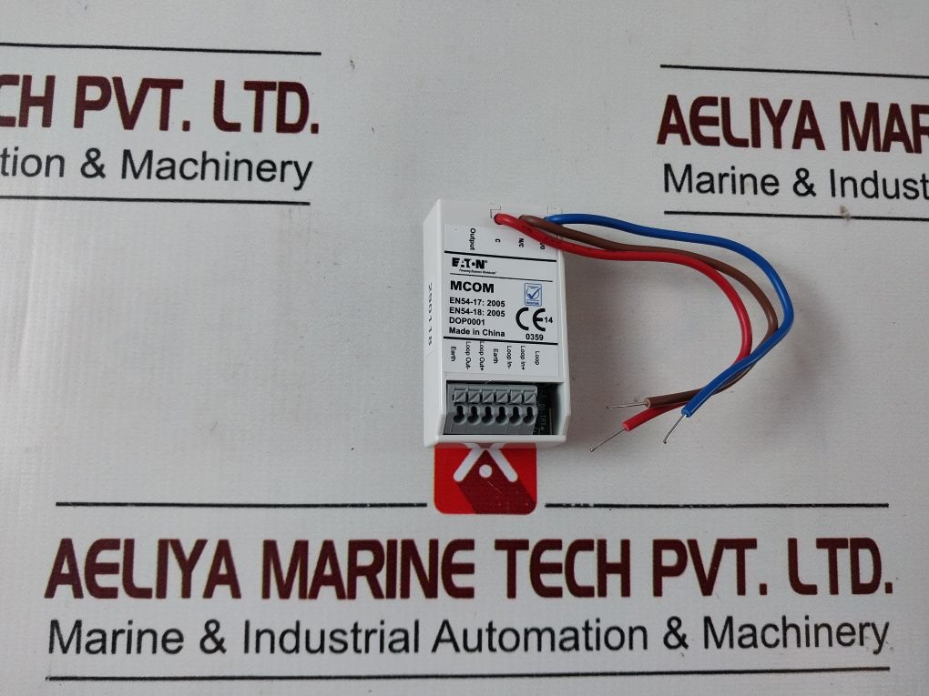 Lot Of 3X Eaton 400010Fire-0024X Mcom Single Channel Output Module