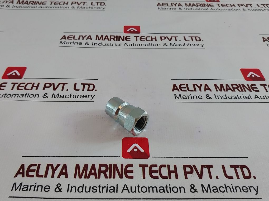 Lot Of 6X Eaton 55909-8-8-ss Quick Connect Nipple Valve