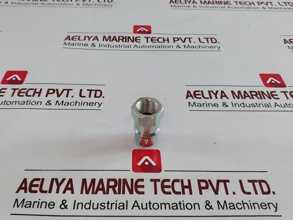 Lot Of 6X Eaton 55909-8-8-ss Quick Connect Nipple Valve