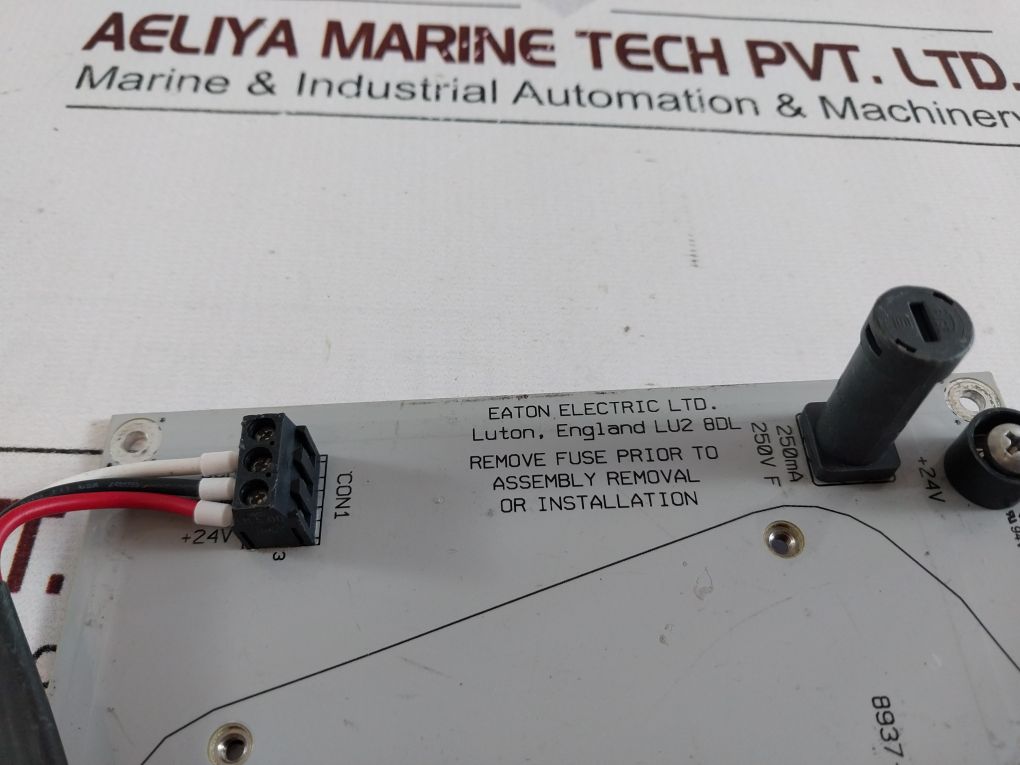 Eaton 8939-hn Fiber Optic Extender Module 8937-hn
