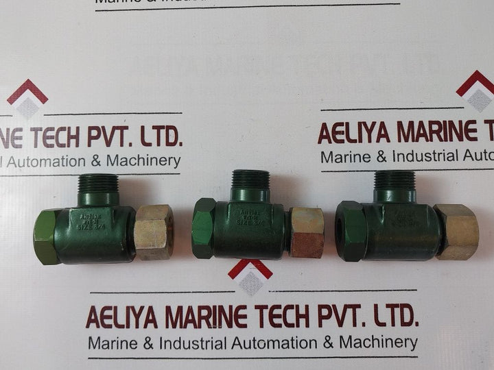 Lot Of 7X Eaton Airflex 3-734-258,3-827-451 Size 3/4 Quick Release Valve