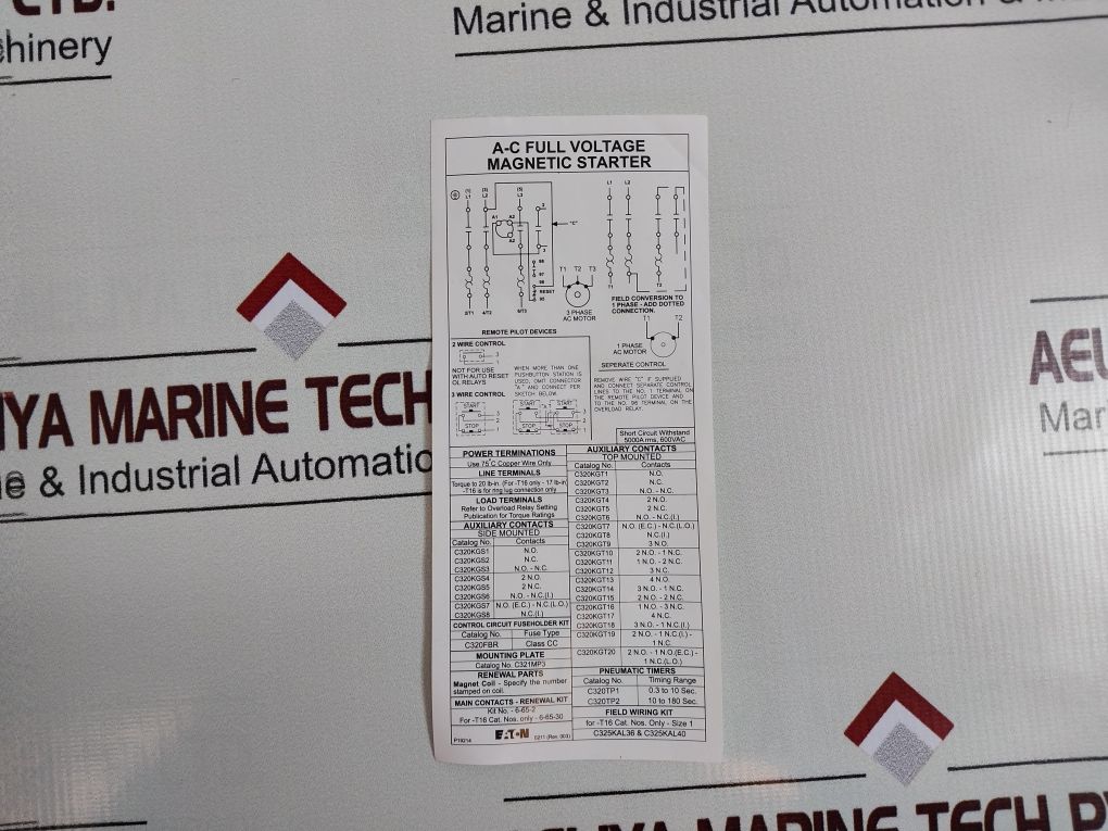 Eaton An16Dn0 Starter An16Dn0Ab