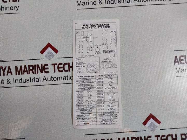 Eaton An16Dn0 Starter An16Dn0Ab