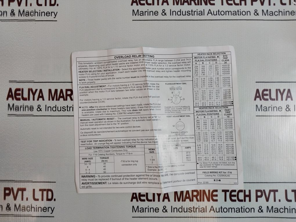 Eaton An16Dn0 Starter An16Dn0Ab