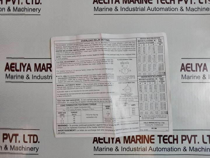 Eaton An16Dn0 Starter An16Dn0Ab