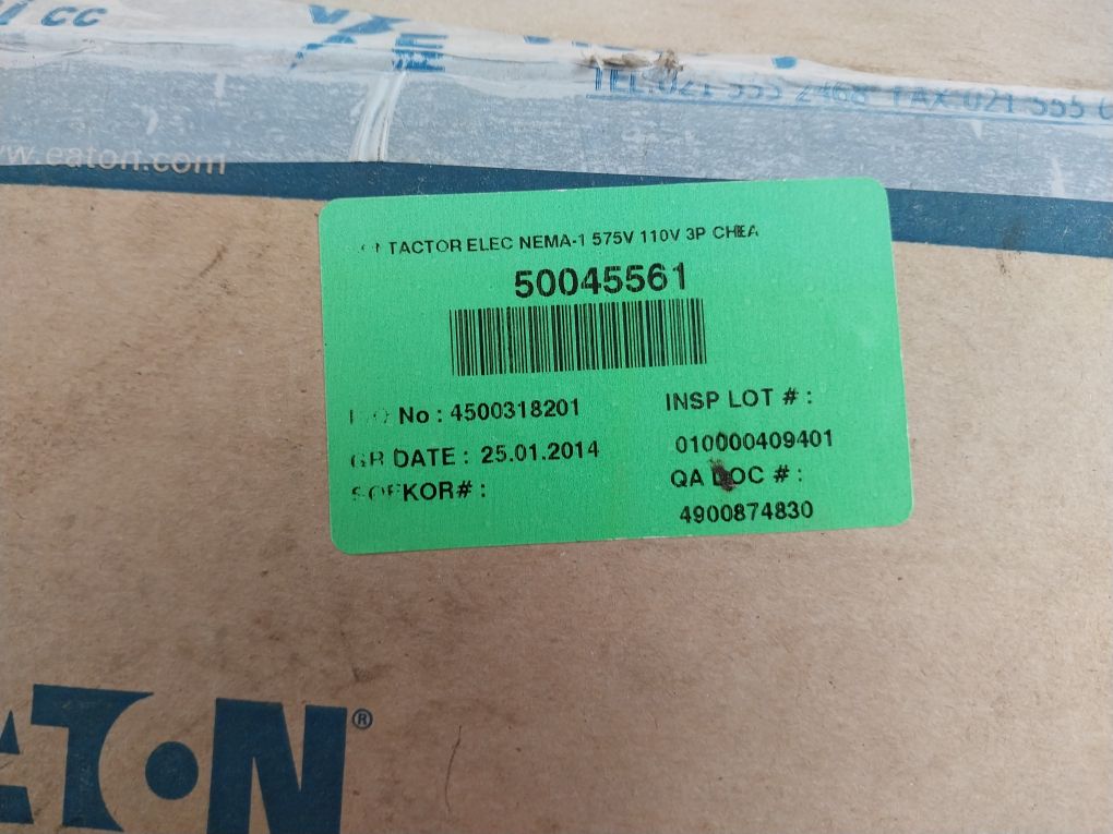 Eaton An16Dn0 Starter An16Dn0Ab