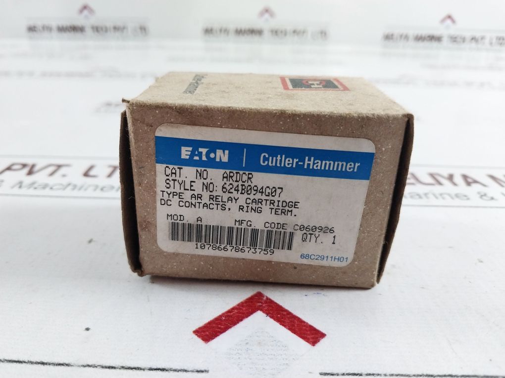 Eaton/Cutler-hammer Ardcr Ar Relay Cartridge Dc Contacts
