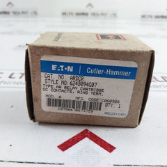 Eaton/Cutler-hammer Ardcr Ar Relay Cartridge Dc Contacts