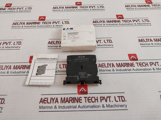 Eaton C25320Kg01 Auxiliary Contact Block 10A 600Vac