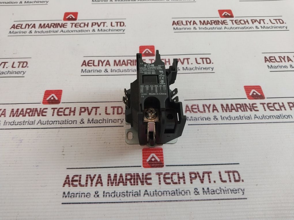 Eaton C25Anb125B Definite Purpose Contactor 208-220V 50Hz  11