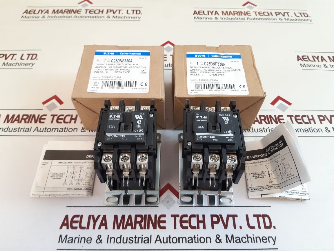 Eaton C25Dnf330 Definite Purpose Contactor