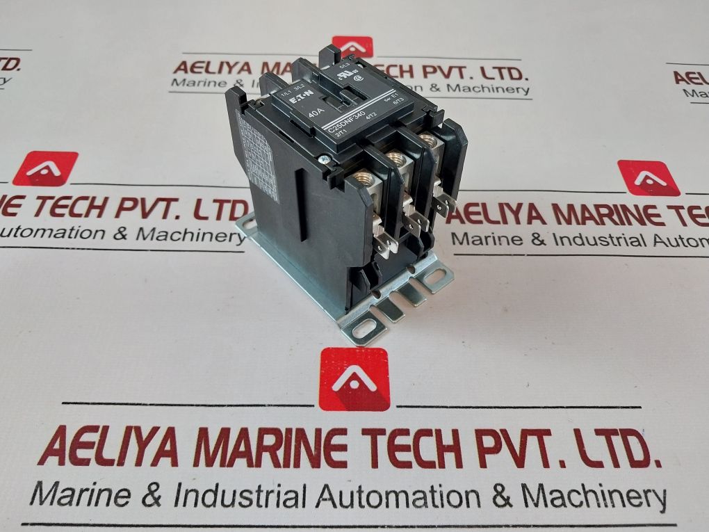 Eaton C25Dnf340 Ser.E1 Definite Purpose Contactor 110-120V Ac 50-60Hz
