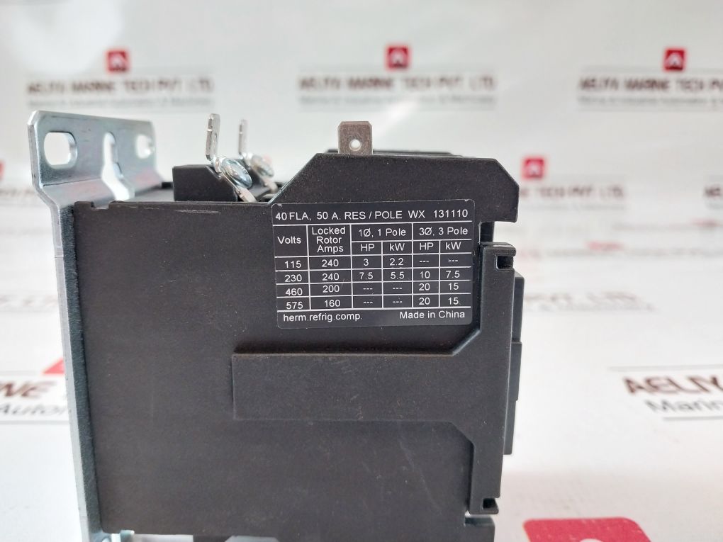 Eaton C25Dnf340 Ser.E1 Definite Purpose Contactor 110-120V Ac 50-60Hz