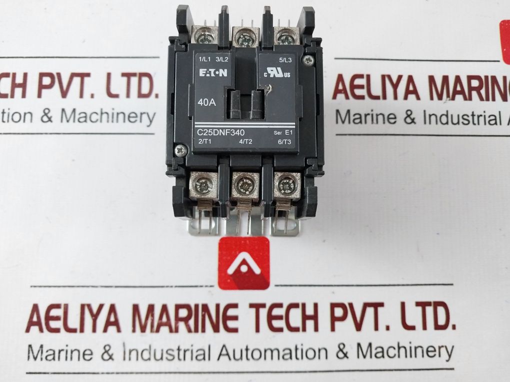 Eaton C25Dnf340 Definite Purpose Contactor 40A Ser.: E1