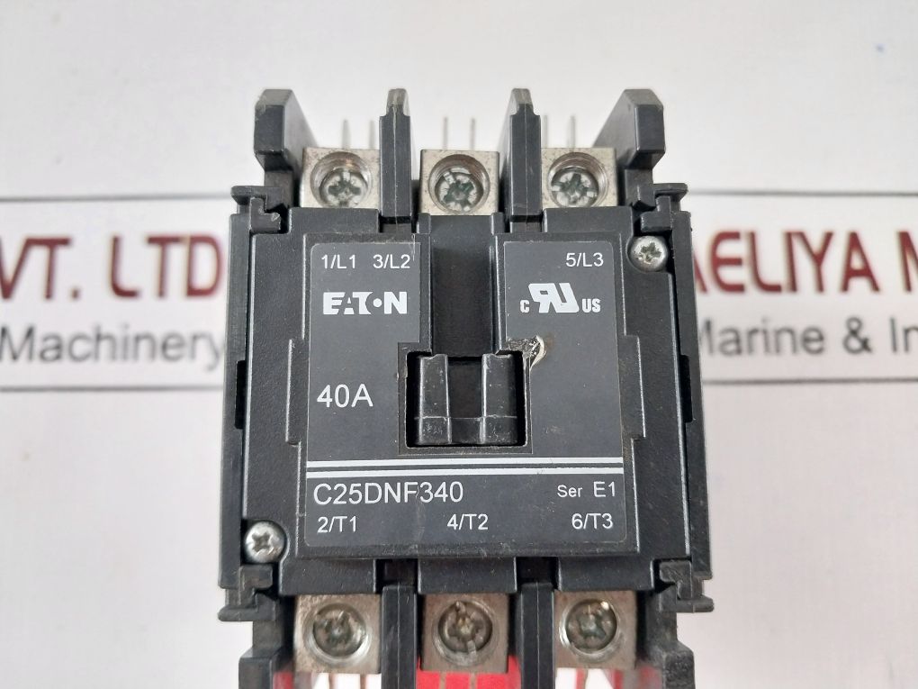Eaton C25Dnf340 Definite Purpose Contactor 40A Ser.: E1