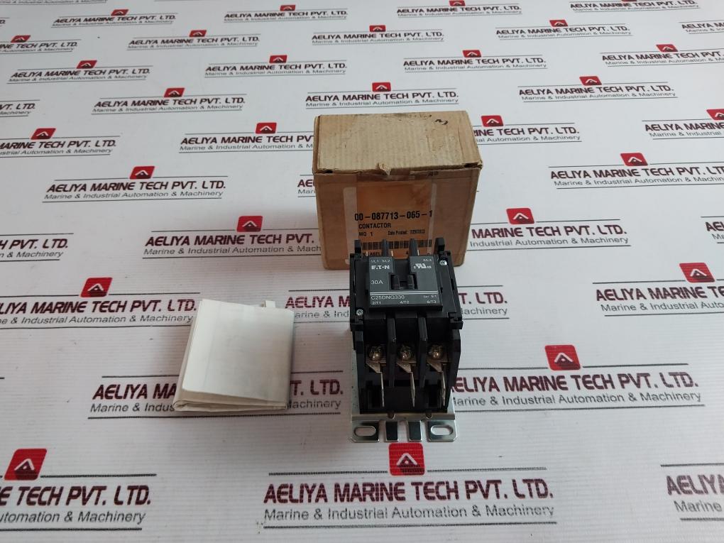 Eaton C25Dng330 Definite Purpose Contactor C25 Series 30A
