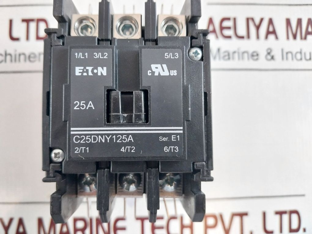 Eaton C25Dny125A Definite Purpose Contactor Ser. E1