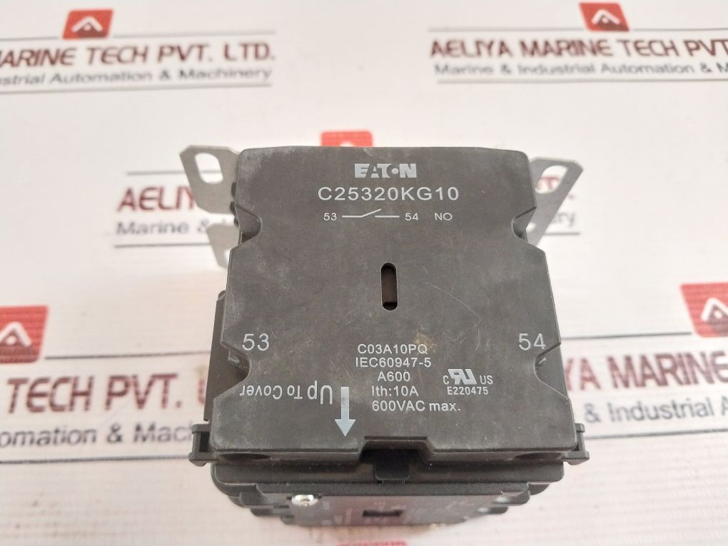 Eaton C25Dpn25Cc Contactor 10A 380-415Vac 50Hz