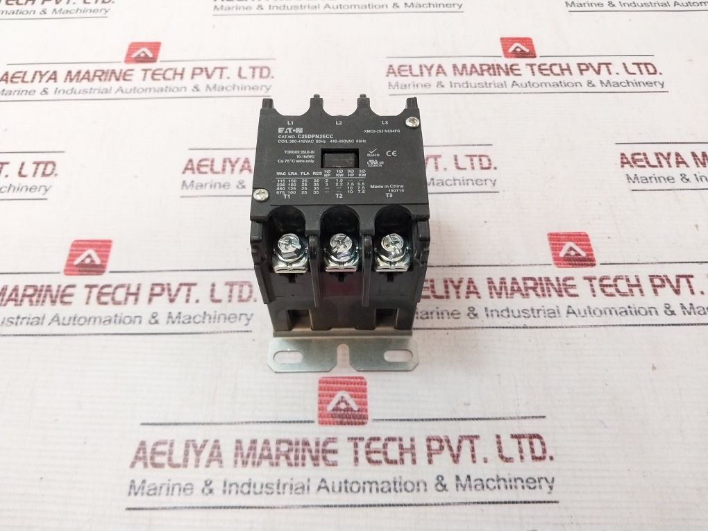 Eaton C25Dpn25Cc Definite Purpose Contactor Xmc0-253-nc04Pg