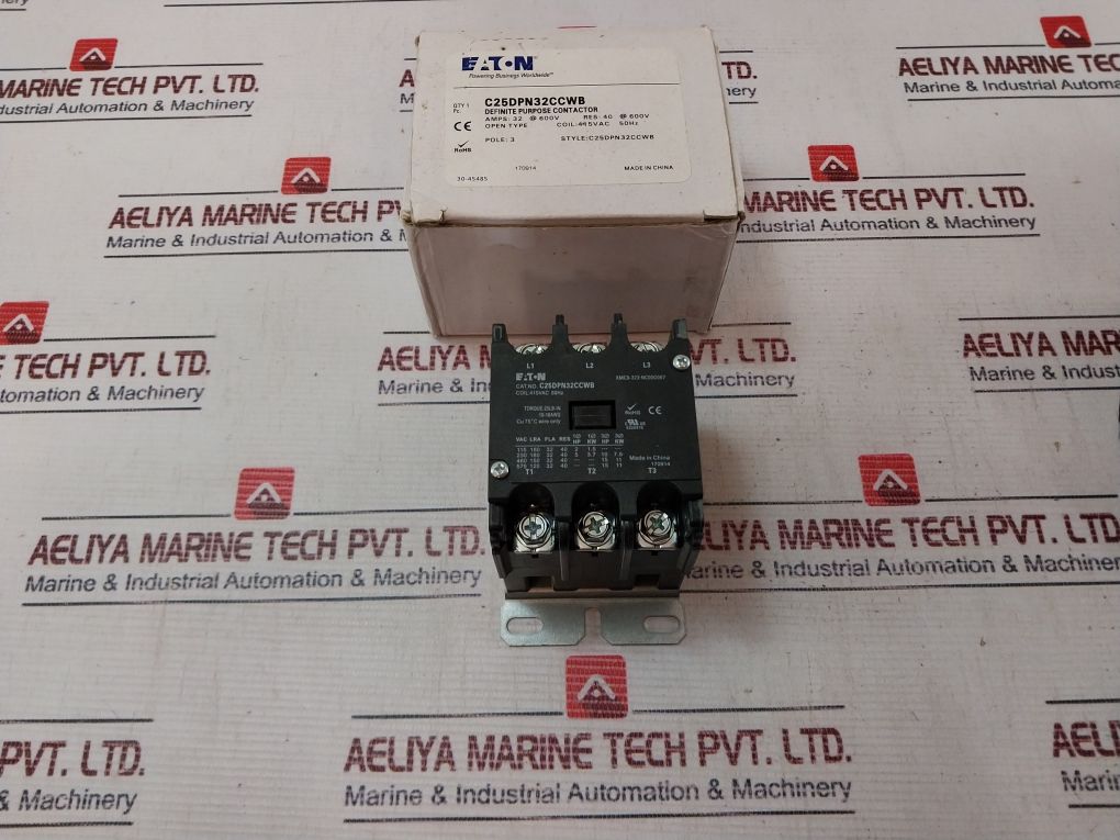 Eaton C25Dpn32Ccwb Definite Purpose Contactor Xmc0-323-nc00G067