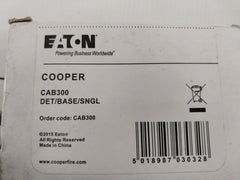 Lot Of 8X Eaton Cab300 Addressable Analogue Mounting Base