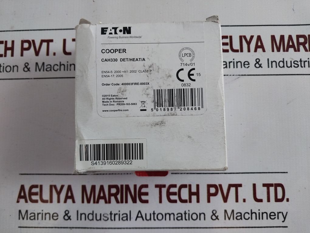 Eaton Cooper Cah330 Heat Sensor