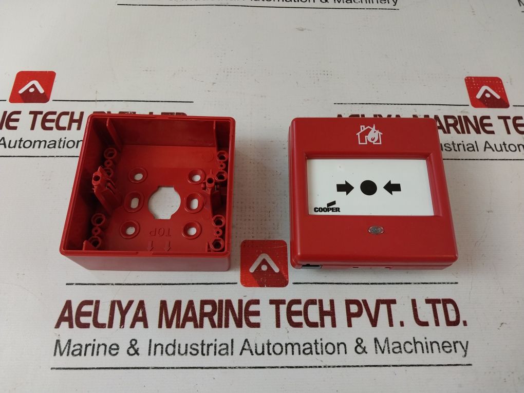 Eaton/Cooper Cbg370S Fire System Intelligent Addressable Surface Callpoint