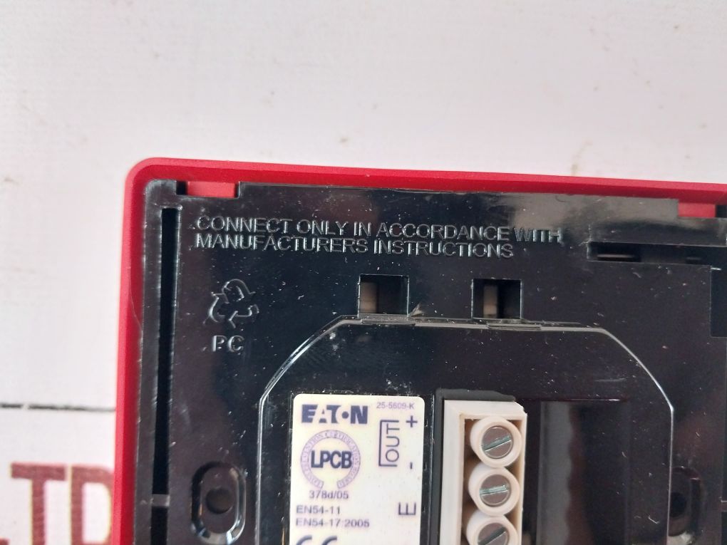 Eaton/Cooper Cbg370S Fire System Intelligent Addressable Surface Callpoint