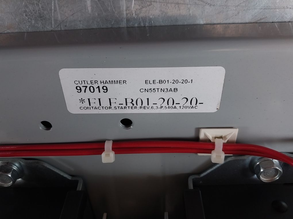 Eaton Cn55Tn3Ab Nema Size 6 Contactor