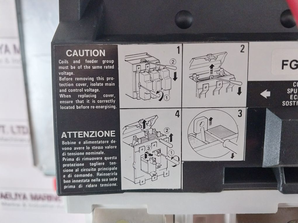 Eaton Cn55Tn3Ab Nema Size 6 Contactor
