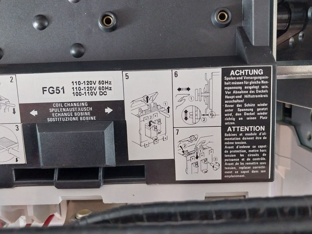 Eaton Cn55Tn3Ab Nema Size 6 Contactor