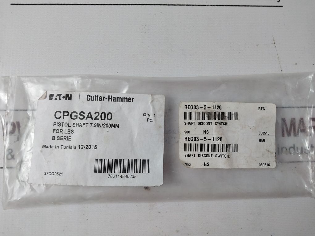 Eaton Cpgsa200 Pistol Shaft 7.9In/200Mm For Lbs