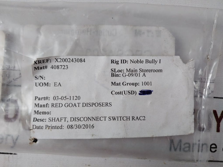Eaton Cpgsa200 Pistol Shaft 7.9In/200Mm For Lbs