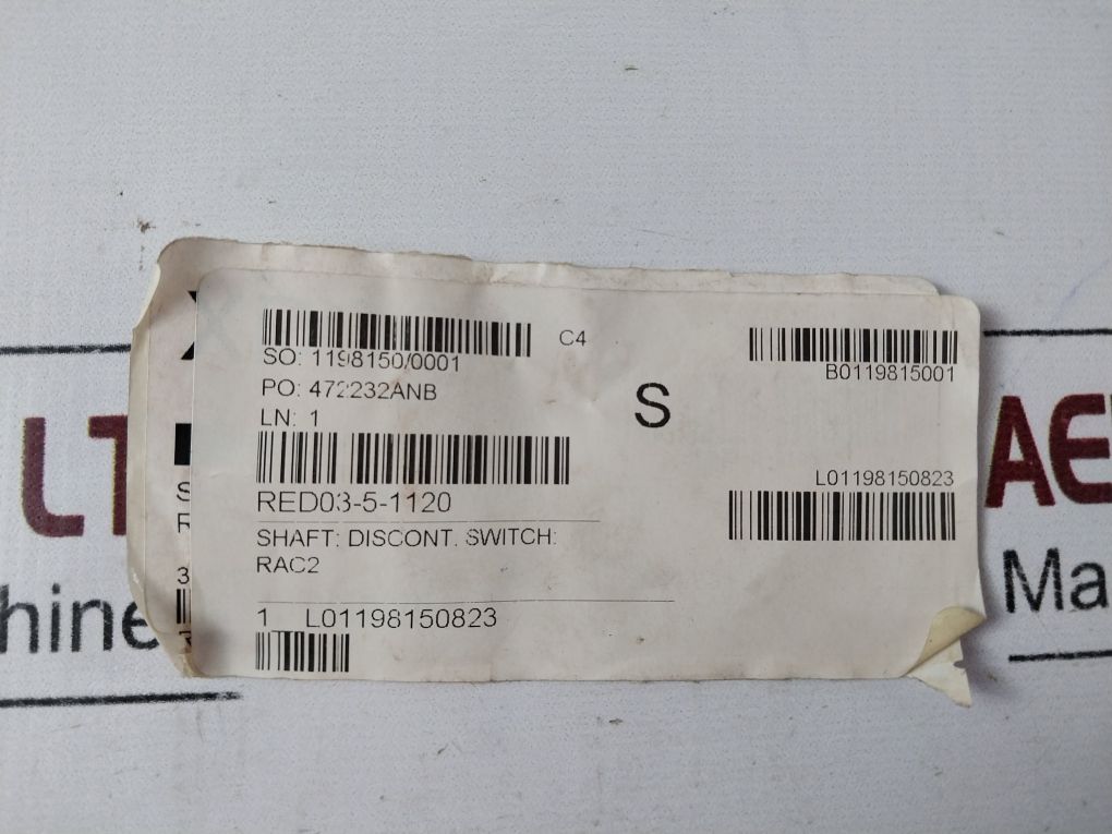 Eaton Cpgsa200 Pistol Shaft 7.9In/200Mm For Lbs