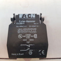Eaton Cutler-hammer E22B11 Contact Block