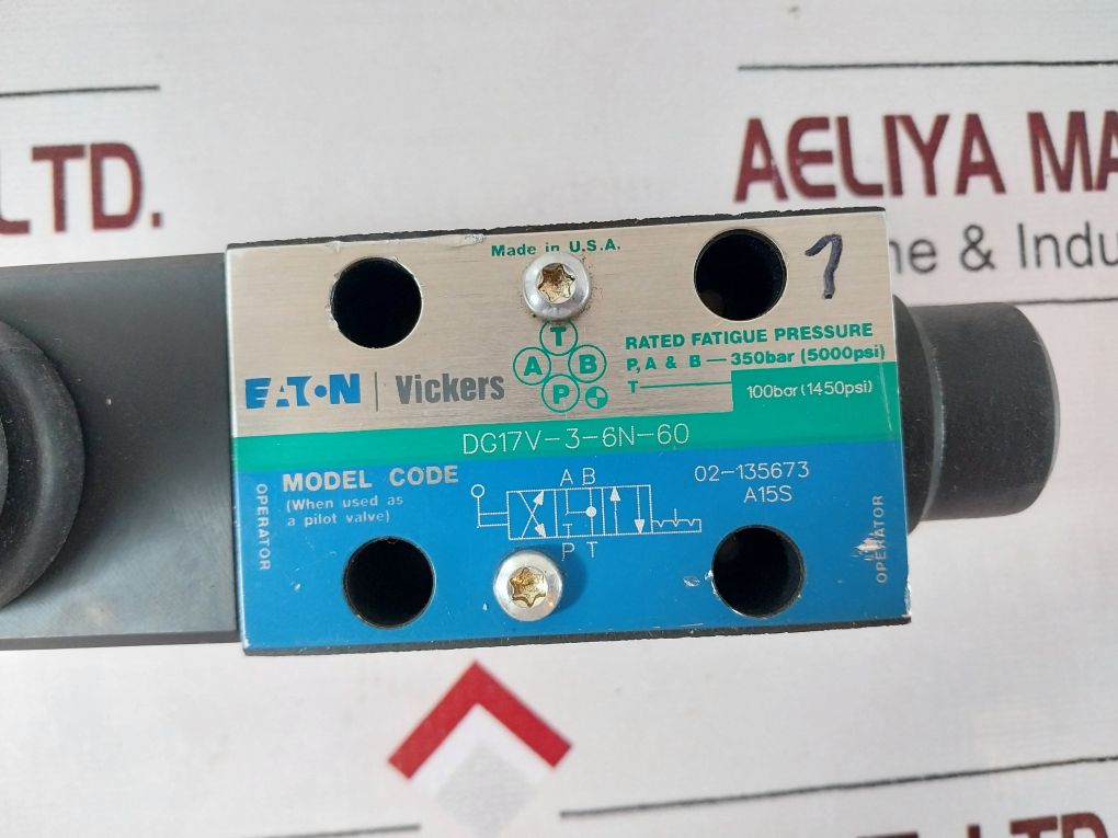 Eaton Dg17V-3-6N-60 Directional Control Valve