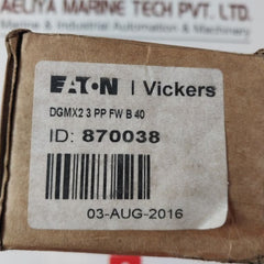 Eaton Dgmx2 3 Pp Fw B 40 Pressure Reducing Valve