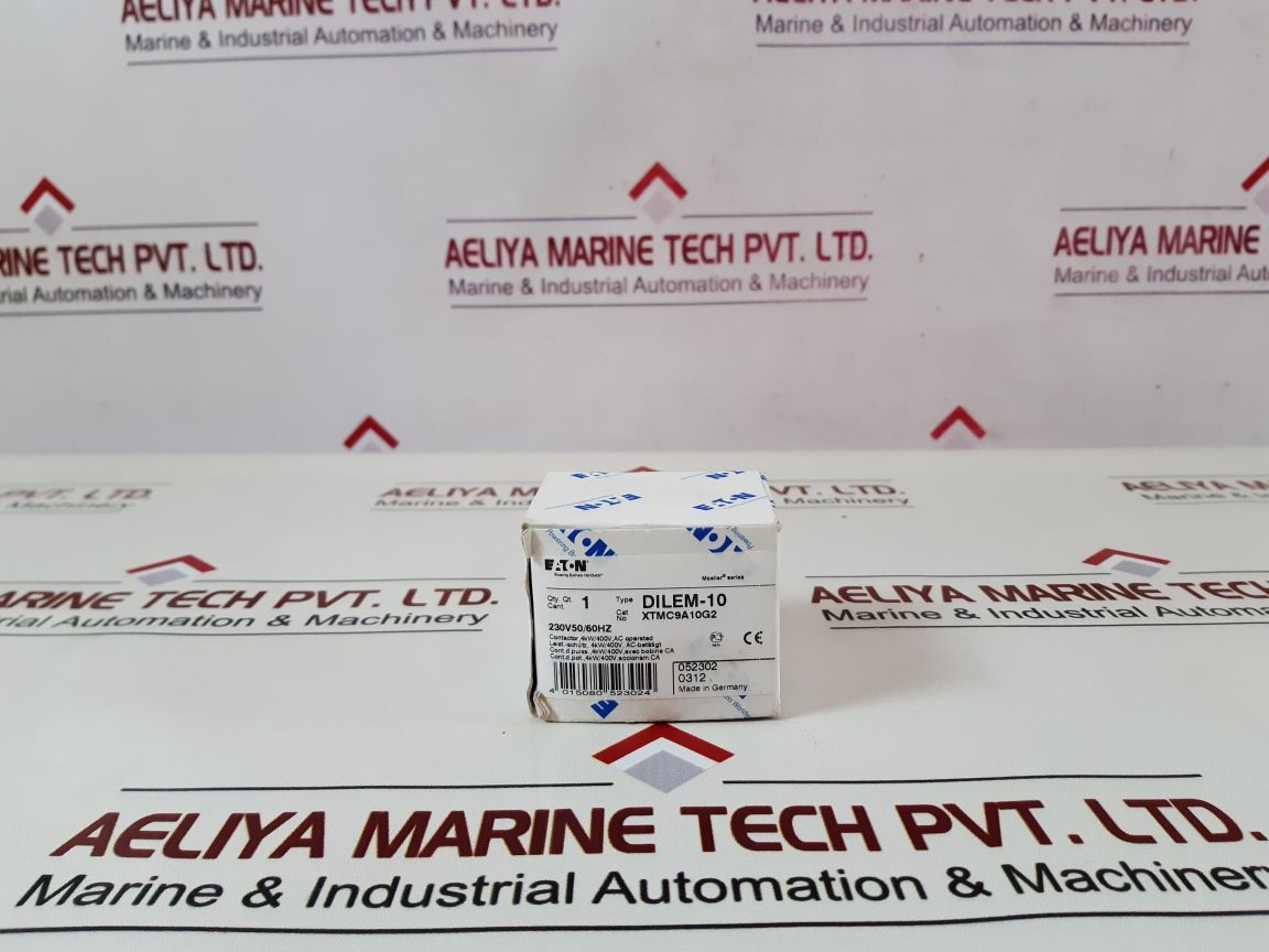 Eaton Dil Em-10 Contactor Xtmc9A10G2
