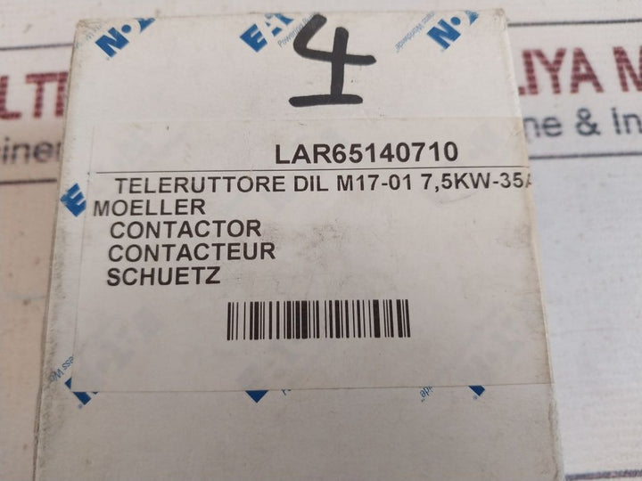Eaton Dil M17-01 Contactor